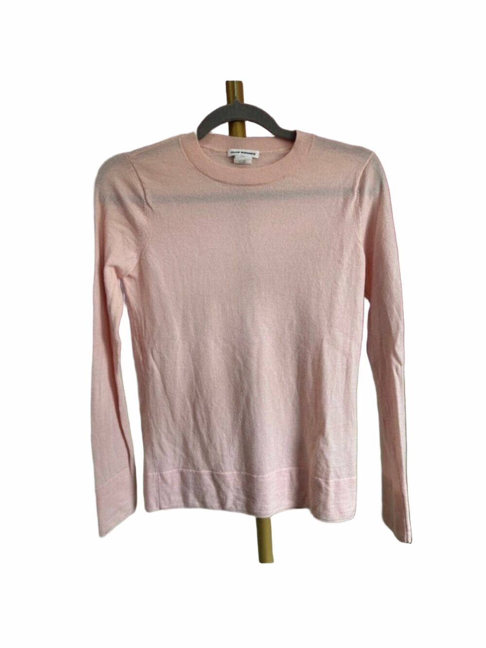 (Pink)Club Monaco. Merino crew neck. Soft pink. S